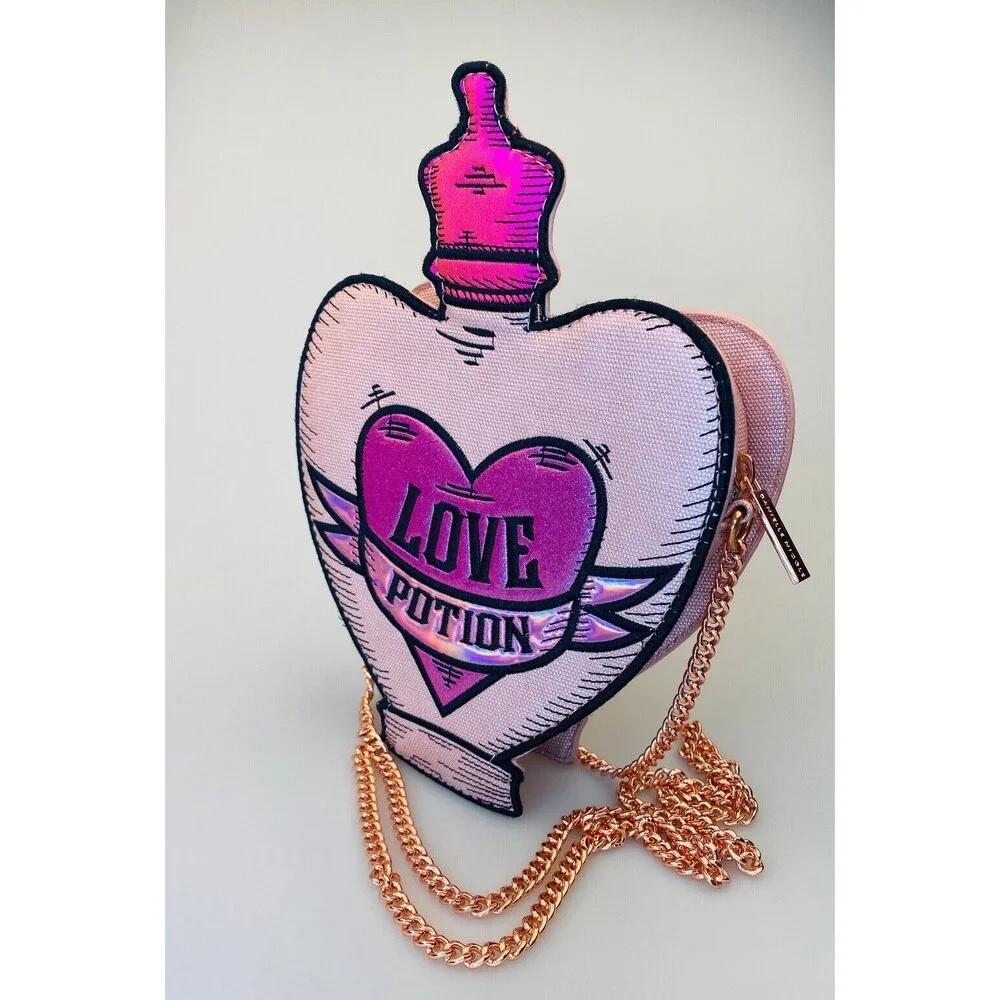 HTF Harry Potter Amortentia Love Potion Danielle Nicole Pink Crossbody Purse Bag
